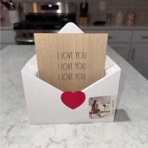 New Rae Dunn Valentines Love Letter Decor